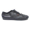 PRADA Boys Lace-Up Leather Black UK 4 Designer Casual Footwear