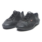 PRADA Boys Lace-Up Leather Black UK 4 Designer Casual Footwear
