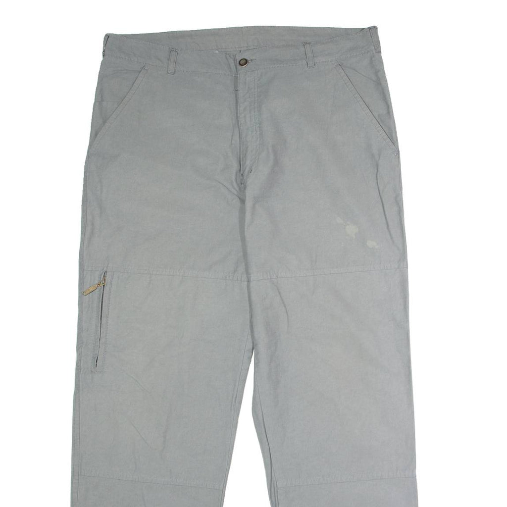 JEFFREY JORDAN Mens Trousers Grey Regular Straight W36 L32