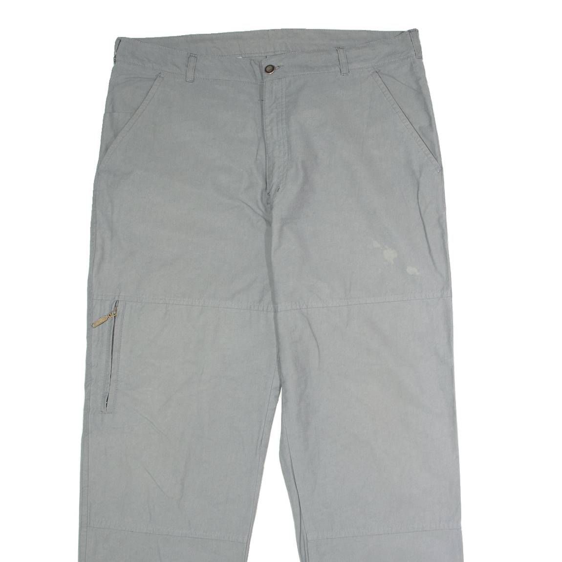 JEFFREY JORDAN Mens Trousers Grey Regular Straight W36 L32