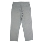 JEFFREY JORDAN Mens Trousers Grey Regular Straight W36 L32