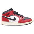 AIR JORDAN High Top Trainers Red Synthetic Girls UK 4.5