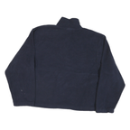 NEW BALANCE Mens Navy Blue Plain Pullover Crew Neck Basic Knit L Sportswear