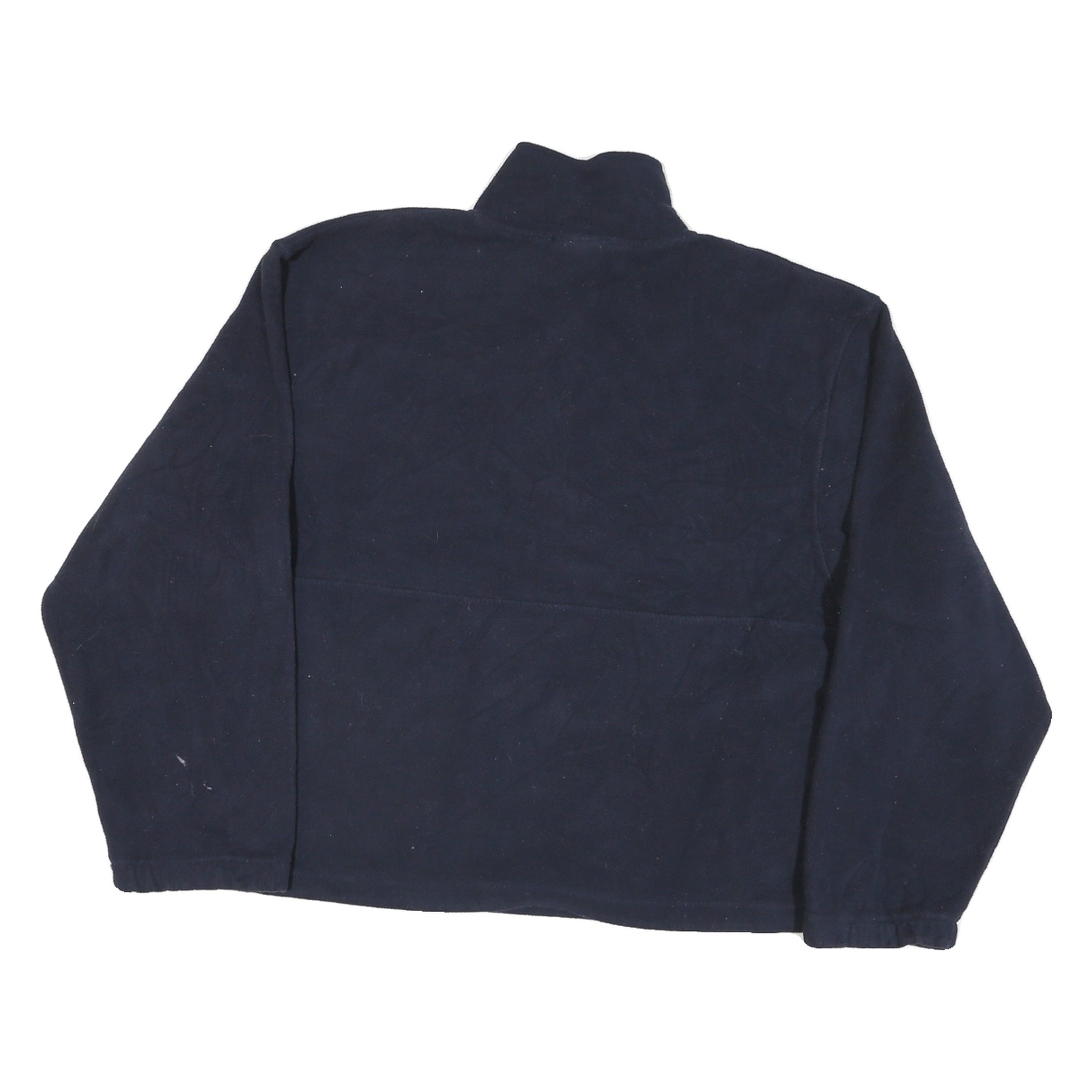 NEW BALANCE Mens Navy Blue Plain Pullover Crew Neck Basic Knit L Sportswear