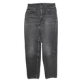 LEVI'S 550 Tapered Womens Jeans Black Relaxed Cotton Blend W29 L28 Comfortable