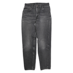 LEVI'S 550 Tapered Womens Jeans Black Relaxed Cotton Blend W29 L28 Comfortable