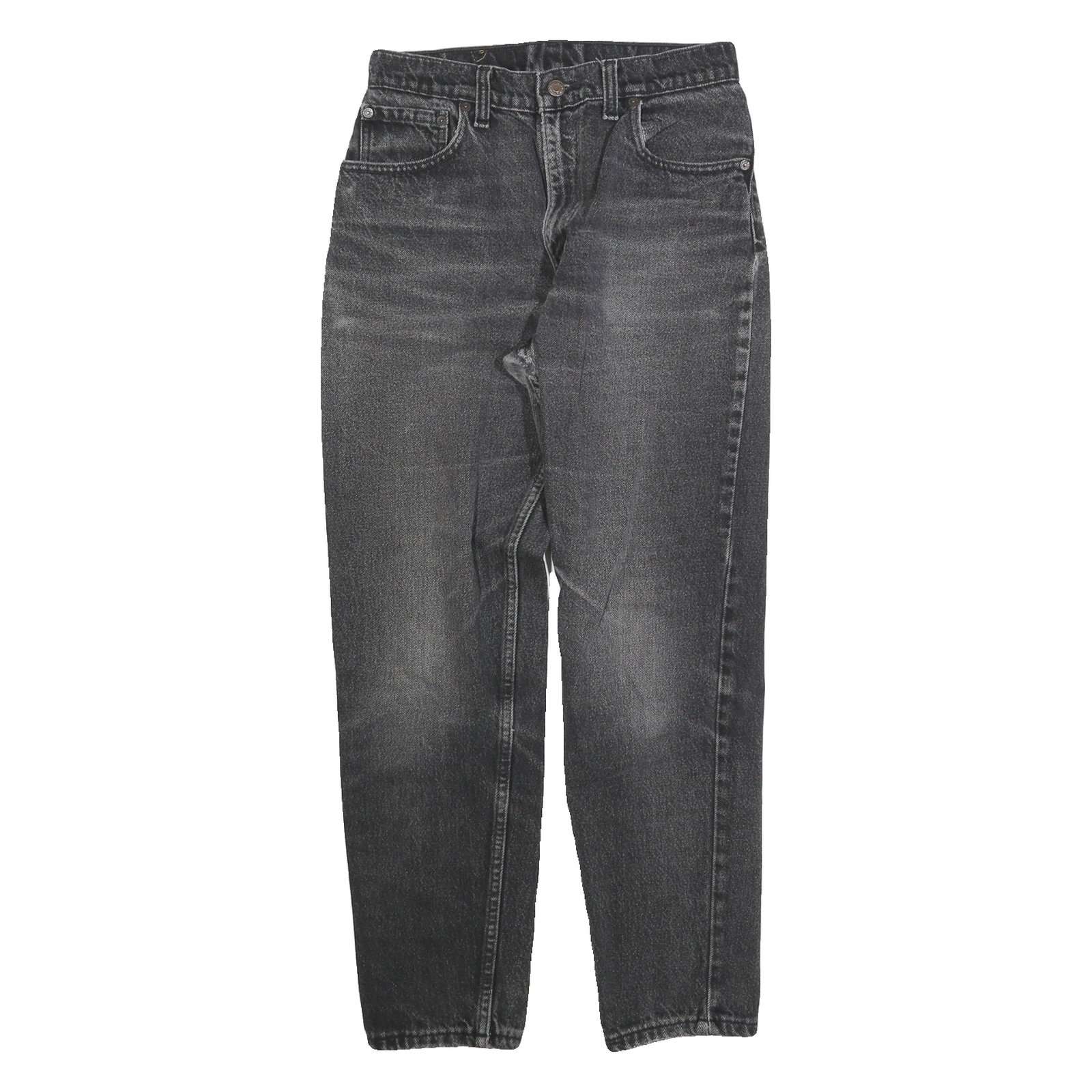 LEVI'S 550 Tapered Womens Jeans Black Relaxed Cotton Blend W29 L28 Comfortable