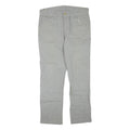 DICKIES Mens Jeans Beige Regular Straight Denim W36 L30 Cotton Blend Workwear