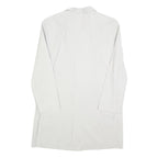 GABRIELE STREHLE Womens White Jacket S Polyester Blend Button Closure Plain