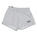 PUMA Womens Casual Shorts Grey Relaxed XS W26