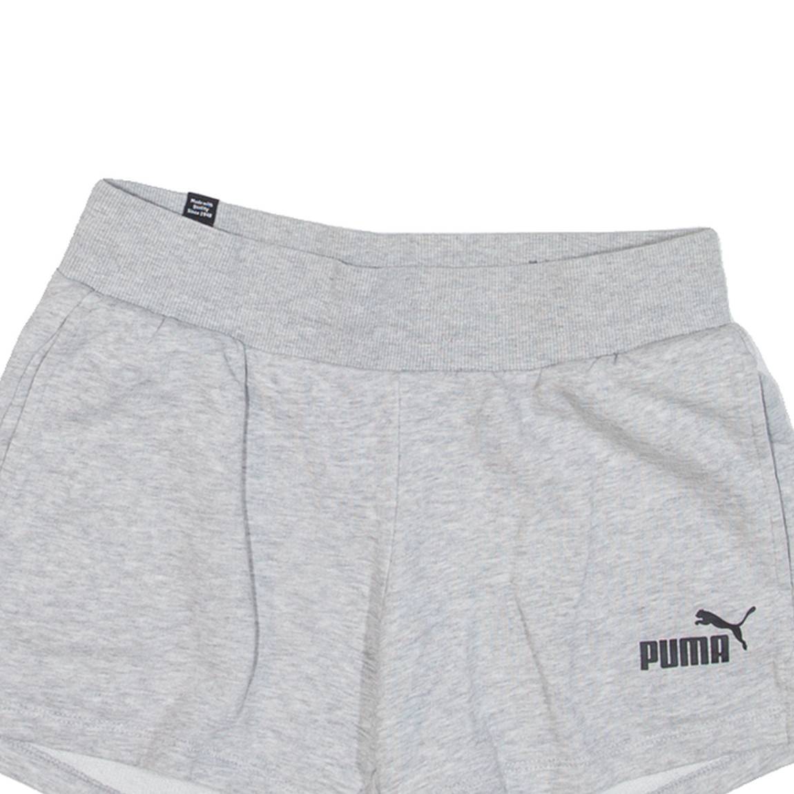 PUMA Womens Casual Shorts Grey Relaxed XS W26