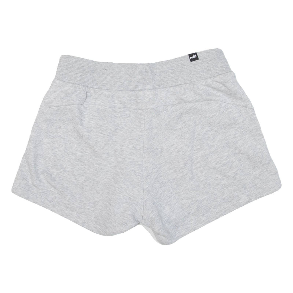 PUMA Womens Casual Shorts Grey Relaxed XS W26