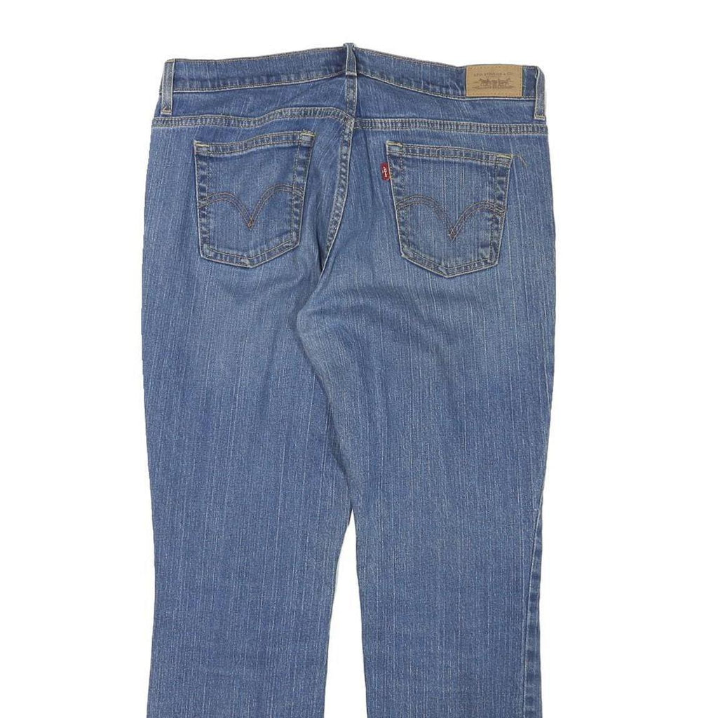 LEVI'S 505 Womens Jeans Blue Regular Straight Denim Medium W31 L29 Classic Fit