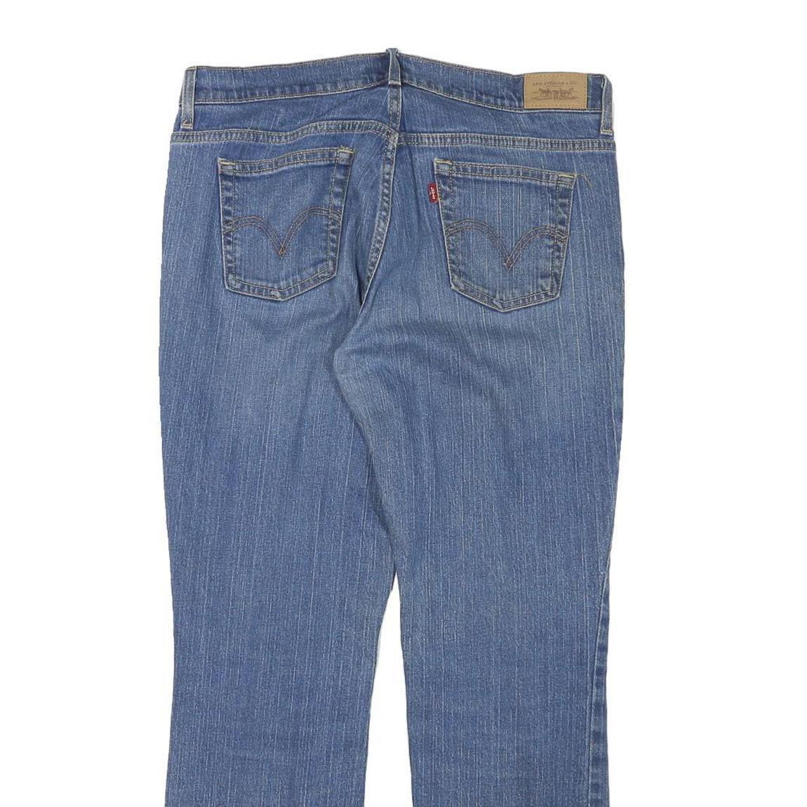 LEVI'S 505 Womens Jeans Blue Regular Straight Denim Medium W31 L29 Classic Fit