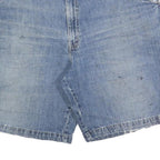 MEMBERS MARK Mens Denim Blue Casual Shorts XL W40 Cotton Blend Relaxed Fit