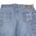 MEMBERS MARK Mens Denim Blue Casual Shorts XL W40 Cotton Blend Relaxed Fit