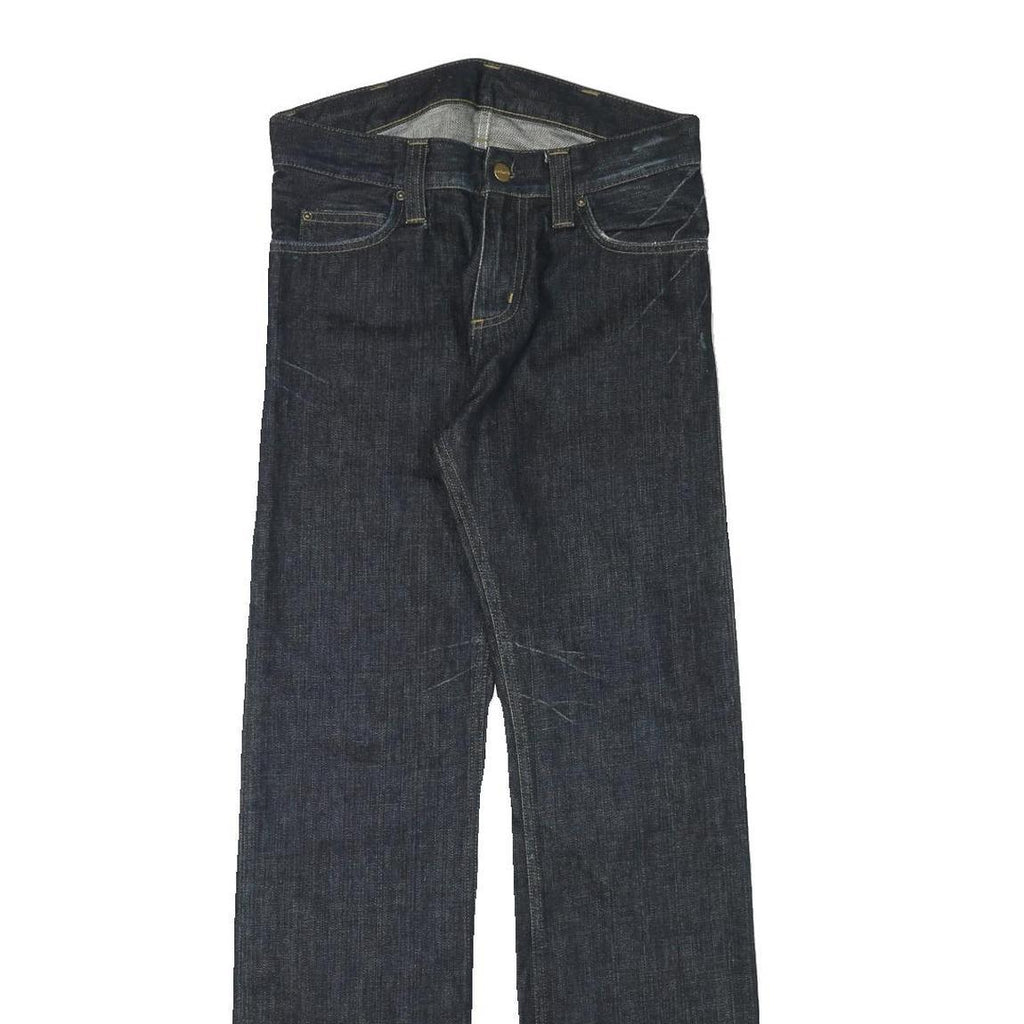 CARHARTT Womens Regular Fit Straight Leg Denim Raw Jeans W28 L32 Durable Cotton