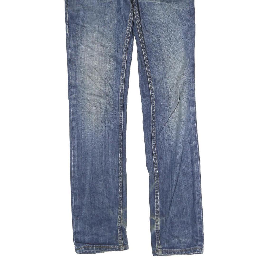 LEVI'S 513 Mens Jeans Blue Slim Skinny Denim Medium W30 L32 Casual Wear