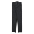 LEVI'S Womens Black Slim Skinny Denim Dark W24 L28 Stretch Cotton Blend Jeans