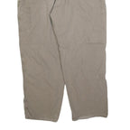 CARHARTT Mens Brown Cotton Blend Woven Relaxed Fit Straight Leg W44 L32 Workwear