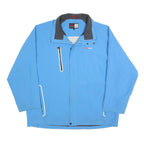 BJORN SON Mens Blue Zip Up Jacket 3XL Polyester Blend Outdoor Classic Casual