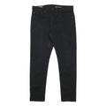 LEVI'S Mens Cotton Blend Black Slim Skinny Trousers W32 L29 Stylish Zip Closure
