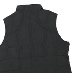 PENDLETON Mens Black Jacket L Polyester Blend Plain Zip Sleeveless Outdoor Warm