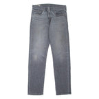 LEVI'S 502 Jeans BIG E Mens Grey Regular Tapered Stone Wash W32 L34