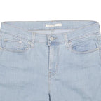 LEVI'S Womens Denim Light Blue Casual Shorts M W29 Summer Roll Hem