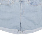 LEVI'S Womens Denim Light Blue Casual Shorts M W29 Summer Roll Hem