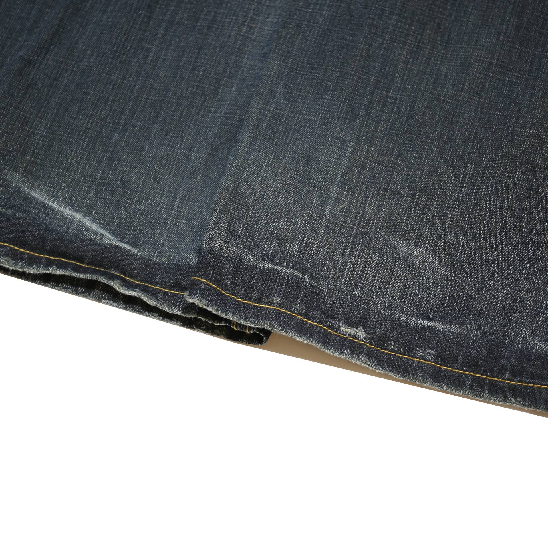 SIR BENNI MILES Mens Jeans Blue Relaxed Straight Denim Medium Wash W36 L32
