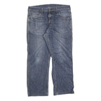 CARHARTT Mens Jeans Blue Regular Straight Denim Medium W34 L28 Classic Fit Zip