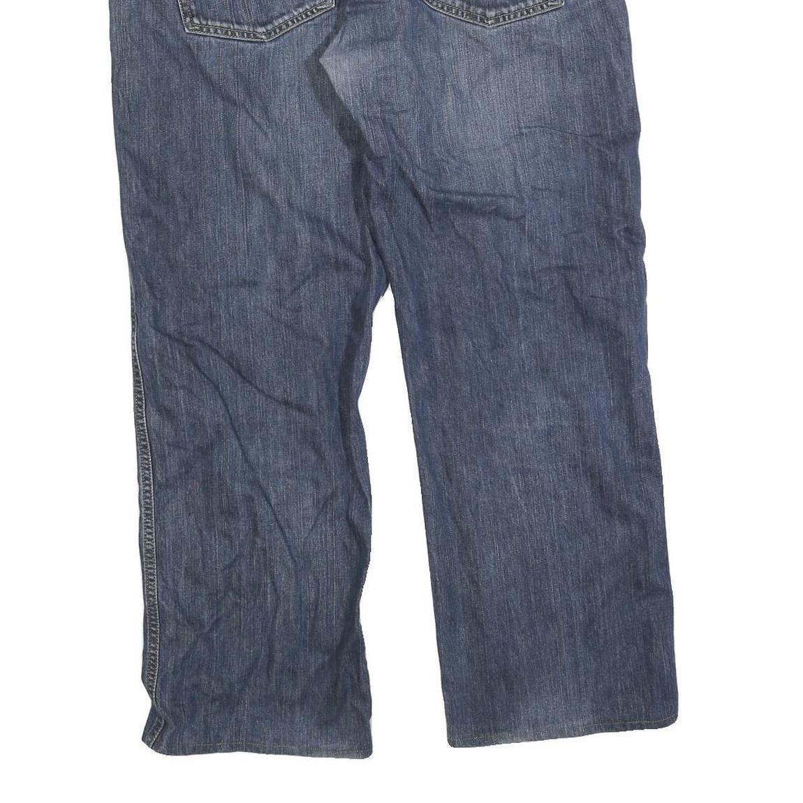 CARHARTT Mens Jeans Blue Regular Straight Denim Medium W34 L28 Classic Fit Zip