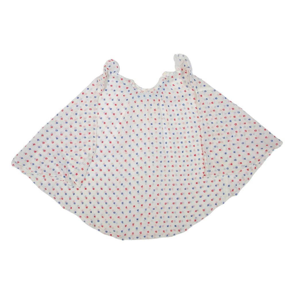Cape Womens Printed Blouse White Spotted S