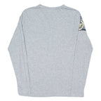 The Mountains Are Calling Mens T-Shirt Grey Long Sleeve XS