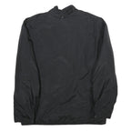 IXS Mens Black Nylon Jacket L Long Sleeve Zip Classic Casual Lightweight