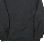 IXS Mens Black Nylon Jacket L Long Sleeve Zip Classic Casual Lightweight