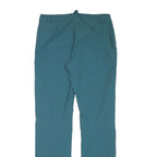 TREVOLUTION Mens Polyester Blend Blue Regular Fit Straight Leg Trousers W28 L30