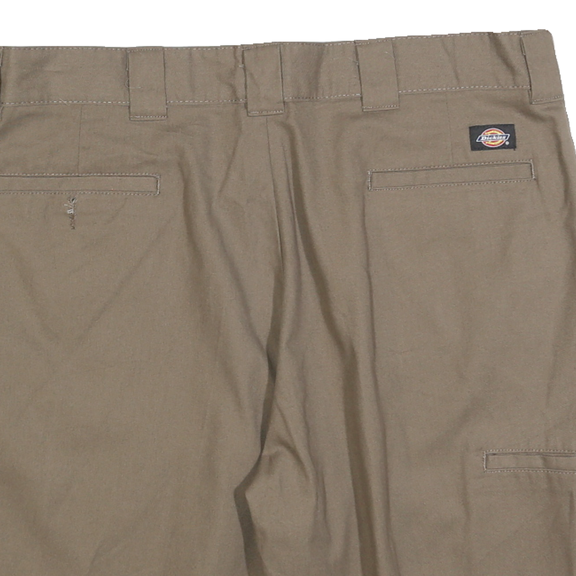 DICKIES Mens Shorts Beige Casual XL W38 Classic Cotton Blend Plain Summer