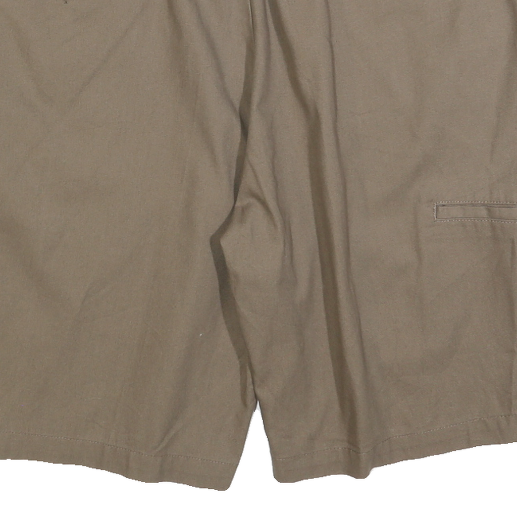 DICKIES Mens Shorts Beige Casual XL W38 Classic Cotton Blend Plain Summer