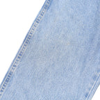 WRANGLER Mens Regular Fit Straight Blue Denim Light W30 L31 Button Jeans Classic