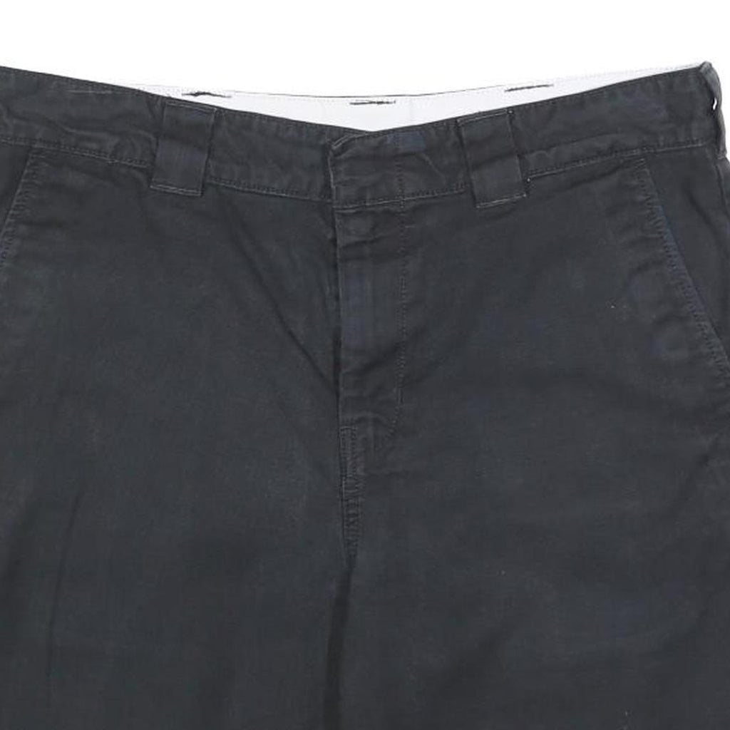 DICKIES Mens Black Casual Shorts M W34 Cotton Blend Regular Fit Workwear