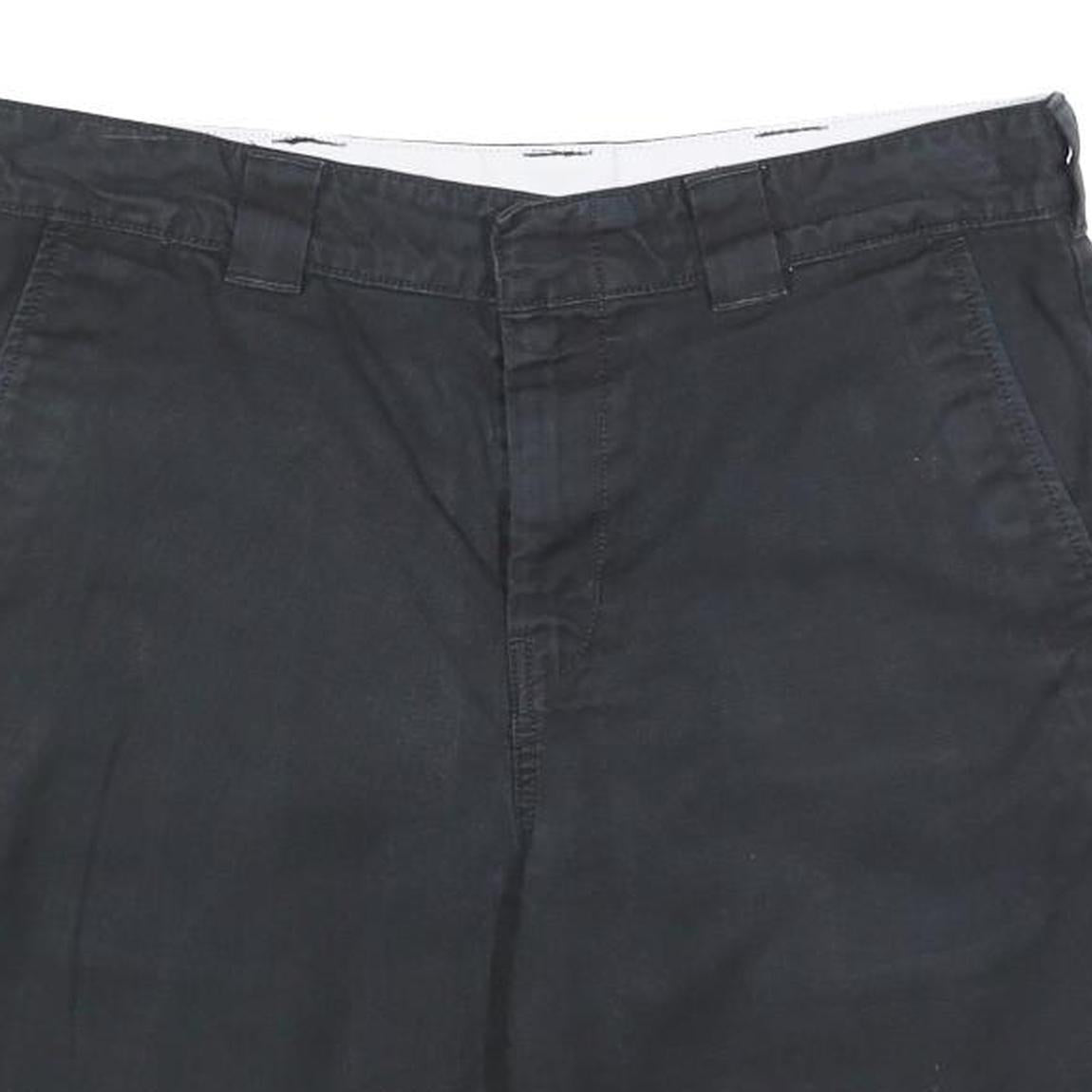 DICKIES Mens Black Casual Shorts M W34 Cotton Blend Regular Fit Workwear