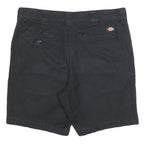 DICKIES Mens Black Casual Shorts M W34 Cotton Blend Regular Fit Workwear