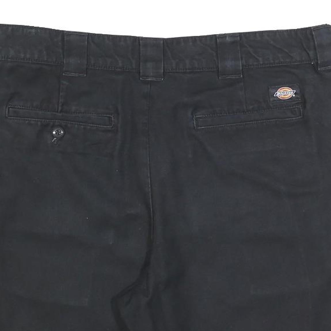 DICKIES Mens Black Casual Shorts M W34 Cotton Blend Regular Fit Workwear