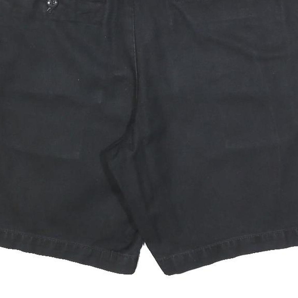 DICKIES Mens Black Casual Shorts M W34 Cotton Blend Regular Fit Workwear