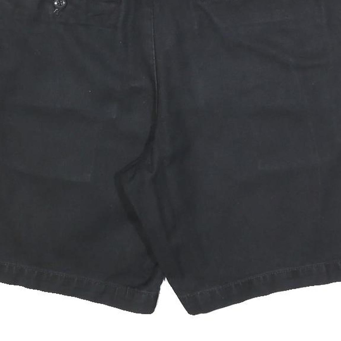 DICKIES Mens Black Casual Shorts M W34 Cotton Blend Regular Fit Workwear