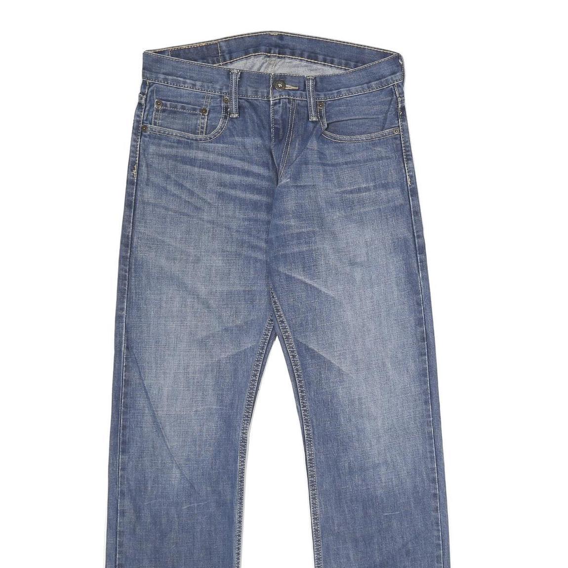 LEVI'S 514 Mens Jeans Classic Straight Denim Medium W29 L32 Zip Cotton Blend