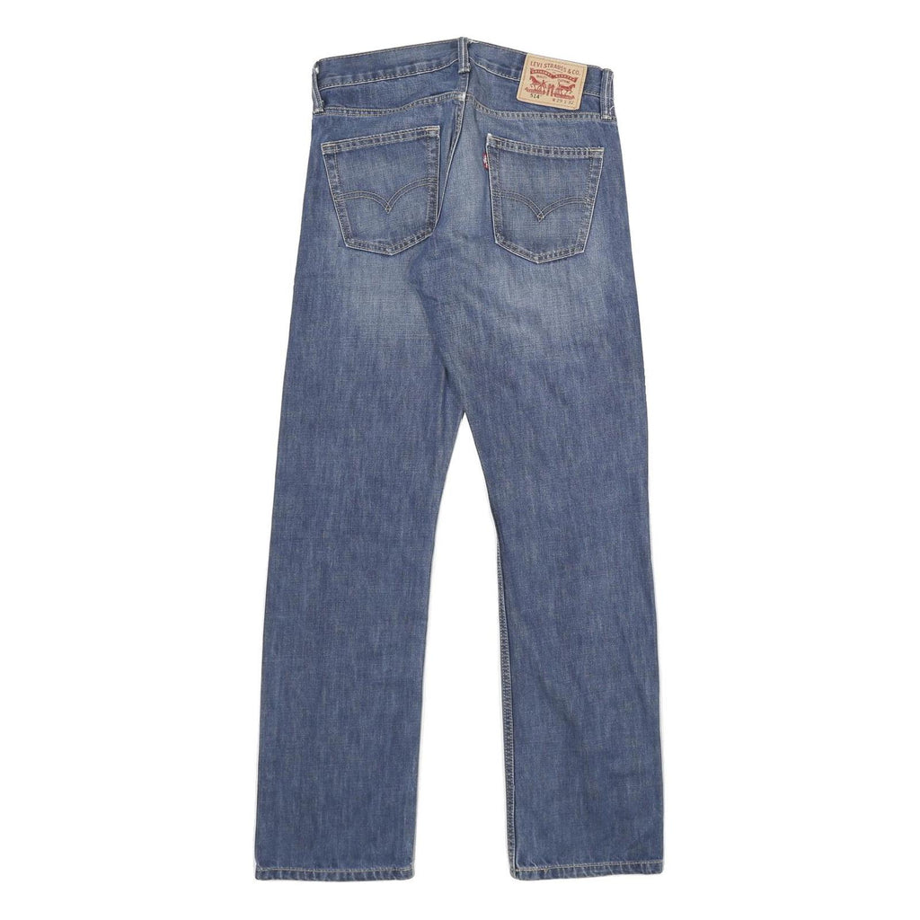 LEVI'S 514 Mens Jeans Classic Straight Denim Medium W29 L32 Zip Cotton Blend
