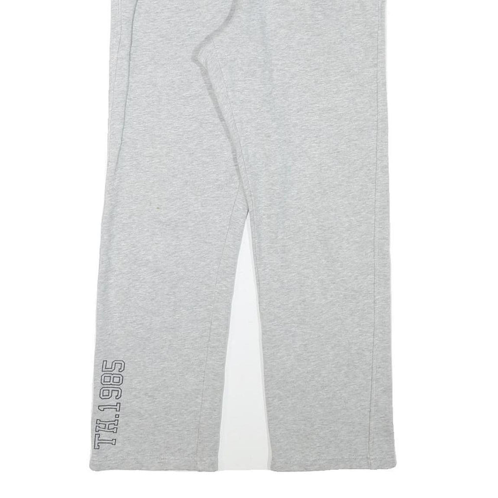 TOMMY HILFIGER Womens Joggers Grey & Navy XL W25 L27 Relaxed Straight Cotton